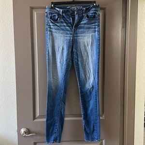 American Eagle Super Super Stretch Jeggings Size 10 Long